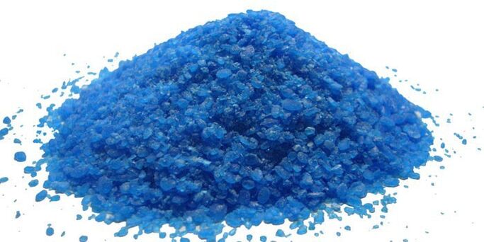 sulfate de cuivre pour mycose des ongles